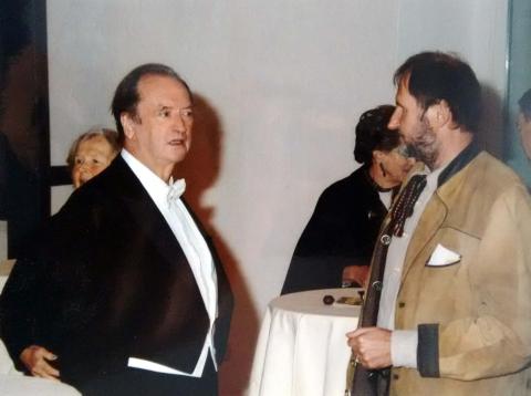 Mit Nikolaus Harnoncourt