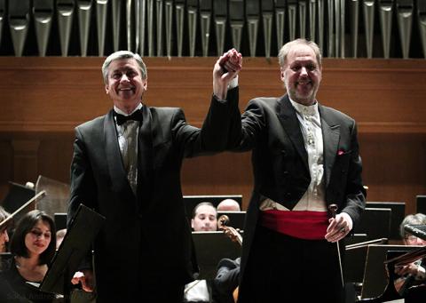 Armenische Nationalphilharmonie in der Aram Katchaturyan Hall, Eryvan